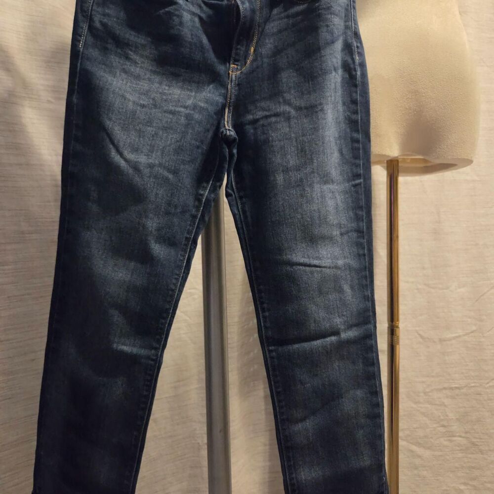 Levi-s Women's Navy and Blue Jeans